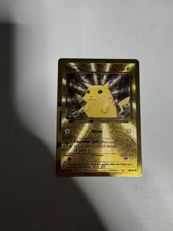 Pokemon TCG Celebrations Pikachu Gold Metal Card 58/102 25th Anniversary Edition - Image 2