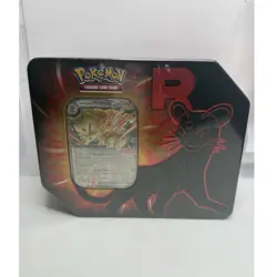 Pokemon Team Rocket Tin w/ Persian & Giovanni, 60-Card Metal Case 2026 - Image 1