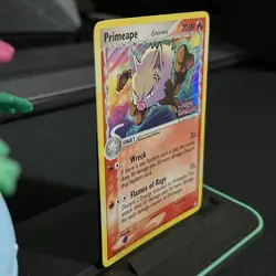Pokemon TCG - Primeape Ex Holon Phantoms 50/110 Reverse Holo Stamped - MP - Image 3