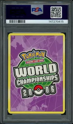 Latias Gold Star 105/107 World Championships Promo Pokemon Card PSA 5 - Image 2