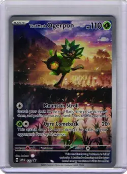 Teal Mask Ogerpon 123 : Scarlet & Violet Promo Cards Holo (NM) - Image 1