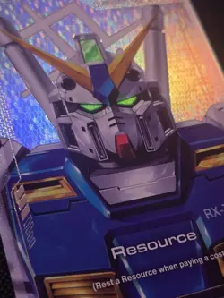 Steel Requiem NT-1 R-020 C+ FOIL - GD03 English TCG Gundam Resource Card - Image 2