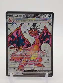 Pokemon TCG Charizard EX Black Star SVP056 Obsidian Flames Holo Promo Card - Image 1