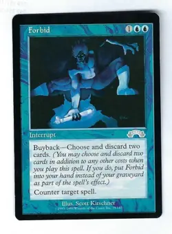Forbid - Exodus - Magic The Gathering NM/M (Never Played) - Image 1