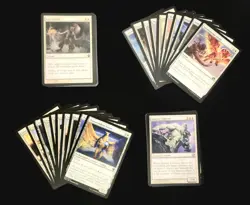 Magic The Gathering: MTG Bulk Lot of 100 White, Common/Uncommon NF NM - Image 1