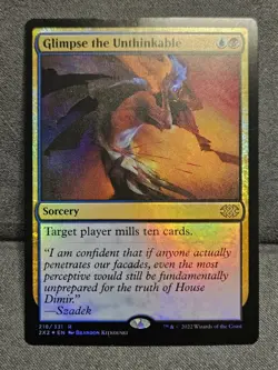 Glimpse the Unthinkable - Foil- Double Masters 2022 (2X2) - 218 - MTG - NM - Image 1