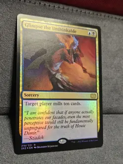 Glimpse the Unthinkable - Foil- Double Masters 2022 (2X2) - 218 - MTG - NM - Image 2