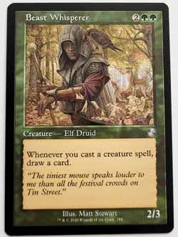 MTG Beast Whisperer Time Spiral: Remastered - NM - Image 1