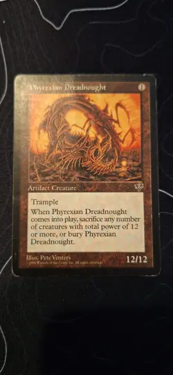 Phyrexian Dreadnought (#315) * Mirage MTG - Heavily Played - Image 2