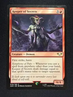 Keeper of Secrets - LP - Warhammer 40k MtG - Image 1