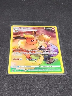 Pokemon TCG Flareon Full Art Trainer Gallery 2022 TG01/TG30 Brilliant Stars. - Image 2