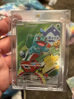 Pokemon First Partner Bulbasaur 037 Illustration Rare Promo 30th Anniversary NM - Image 1