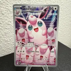 Pokemon Wigglytuff 105/094 Phantasmal Flames Illustration Rare Pokemon TCG NM - Image 1