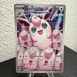 Pokemon Wigglytuff 105/094 Phantasmal Flames Illustration Rare Pokemon TCG NM - Image 4
