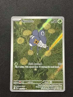 Pokemon Phantasmal Flames - Nymble - 096/094 - Illustration Art Rare - M/NM - Image 2