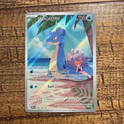 Pokemon Misty's Lapras 194/182 FULL ART HOLO SV10 Destined Rivals NEAR MINT - Image 1