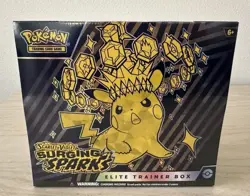 ✅Pokemon TCG Surging Sparks ETB Elite Trainer Box Cards Packs NEW Factory Sealed - Image 1