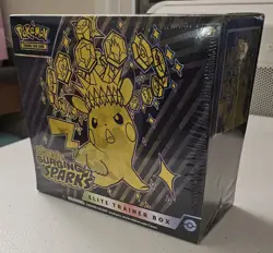✅Pokemon TCG Surging Sparks ETB Elite Trainer Box Cards Packs NEW Factory Sealed - Image 3