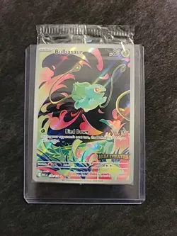 *Sealed* Mega Evolution Bulbasaur Holo - Stamped - 133/132 Pokemon - Image 1