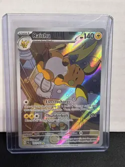 Raichu 211/193 Illustration Rare Paldea Evolved Pokemon TCG NM w/Great Centering - Image 1