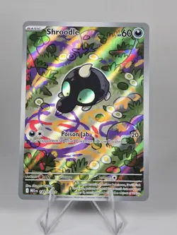 SHROODLE 149/132 MEGA EVOLUTIONS POKEMON (ILLUSTRATION RARE, NM) - Image 1