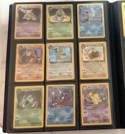 Pokemon Team Rocket Complete Set 83/82 Unlimited WOTC 2000 Dark Charizard NM-MP - Image 1