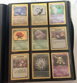 Pokemon Team Rocket Complete Set 83/82 Unlimited WOTC 2000 Dark Charizard NM-MP - Image 2