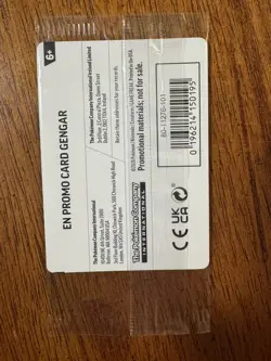 Pokemon Gengar Sealed 050/088 Holo - Perfect Order GAMESTOP PROMO - Image 2