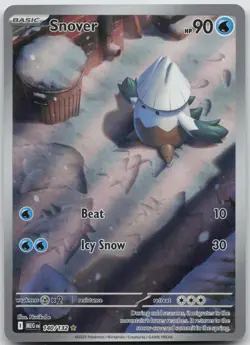 Snover 140/132 Illustration Rare Mega Evolution Pokemon NM/M - Image 1