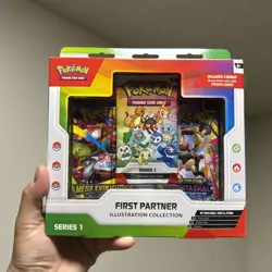 Pokemon TCG First Partner Illustration Collection Box Series 1 |BRAND NEW SEALED - Image 1