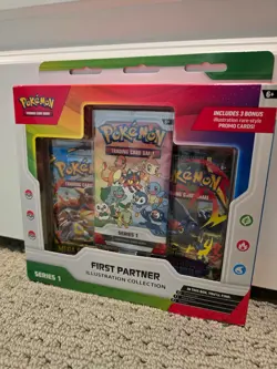 Pokemon TCG First Partner Illustration Collection Series 1 Sealed New Box - Image 1