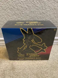 Pokemon TCG Crown Zenith Elite Trainer Box ETB New! Sealed! - Image 1