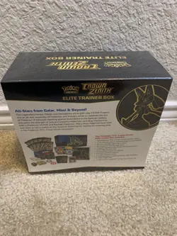 Pokemon TCG Crown Zenith Elite Trainer Box ETB New! Sealed! - Image 2