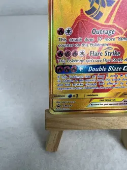 Reshiram & Charizard GX SM247 Sm: Holo Tag Team Full Art Pokemon NM/LP See Pics - Image 5