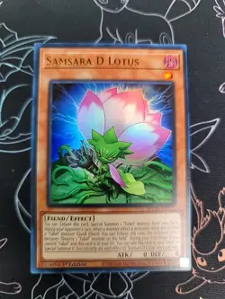Samsara D Lotus - MP25-EN152 (UR) 1st Edition Yugioh Tcg - Image 1