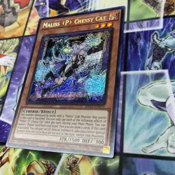 Maliss P Chessy Cat mp25-en123 1st Edition (NEW) Prismatic-Secret Rare Yu-Gi-Oh! - Image 2
