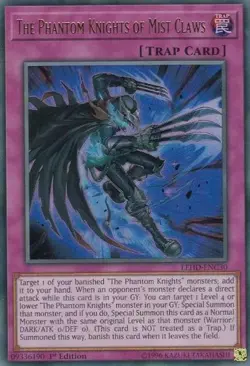 The Phantom Knights of Mist Claws - LEHD-ENC30 - Ultra Rare 1st Edition Yugioh - Image 1