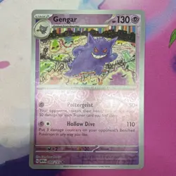 Pokemon TCG Gengar Sv Scarlet & Violet 151 094/165 Reverse Holo Stage 2 Rare - Image 1