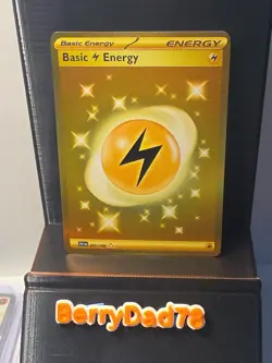 Basic Lightning Energy 257/198 Sv01: Scarlet & Violet Base Hyper Rare Pokemon NM - Image 1
