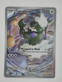 Pokemon Tornadus 210 Scarlet Violet Promo NM Fresh Pull SVP - Image 1