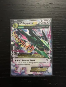 Pokemon M Rayquaza EX 76/108 - Image 1