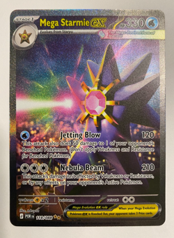 Pokemon TCG Perfect Order Mega Starmie EX Special Illustration Rare SIR 118/088 - Image 1