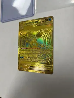 Pokemon TCG Chaos Rising Mega Greninja Ex GOLD 122/086 English - Image 3