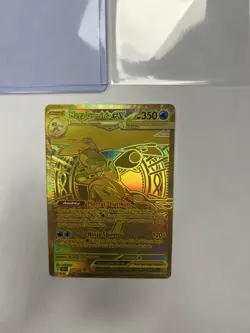 Pokemon TCG Chaos Rising Mega Greninja Ex GOLD 122/086 English - Image 5