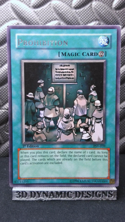 | Yugioh Prohibition PSV-039 1st Edition Rare Pharaohs Servant VLP 🔥 | - Image 1