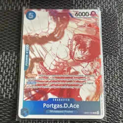 One Piece Card Game Portgas.D.Ace OP07-053 Carrying on his Will Treasure - Image 1