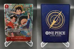 Ace & Sabo & Luffy Alt Art OP13-007 Carrying On His Will One Piece JAPANESE NM - Image 3