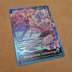 Donquixote Doflamingo OP01-060 Alt Art Leader Holo Foil One Piece TCG CCG NM - Image 2