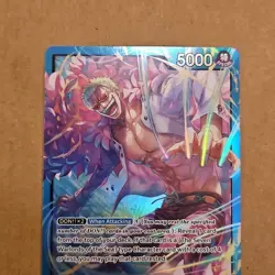 Donquixote Doflamingo OP01-060 Alt Art Leader Holo Foil One Piece TCG CCG NM - Image 4
