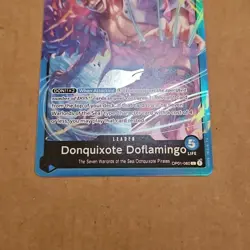 Donquixote Doflamingo OP01-060 Alt Art Leader Holo Foil One Piece TCG CCG NM - Image 5